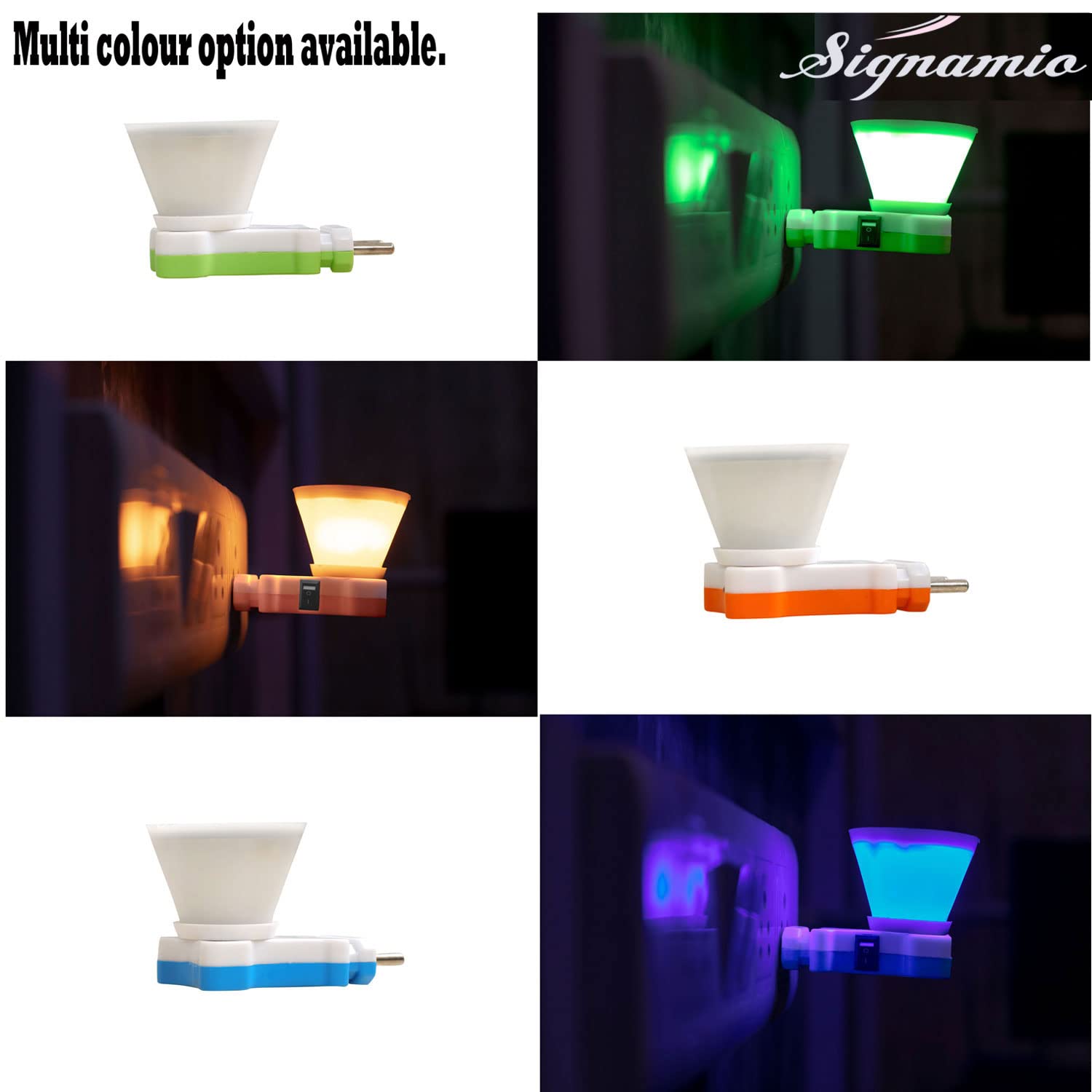 Signamio 2 in 1 Electric Kapoor Dani and Camphor Diffuser Burner - Perfect for Pooja Rooms, Aroma Oil Diffusion and Room Freshening - Home Fragrance Product (Blue)