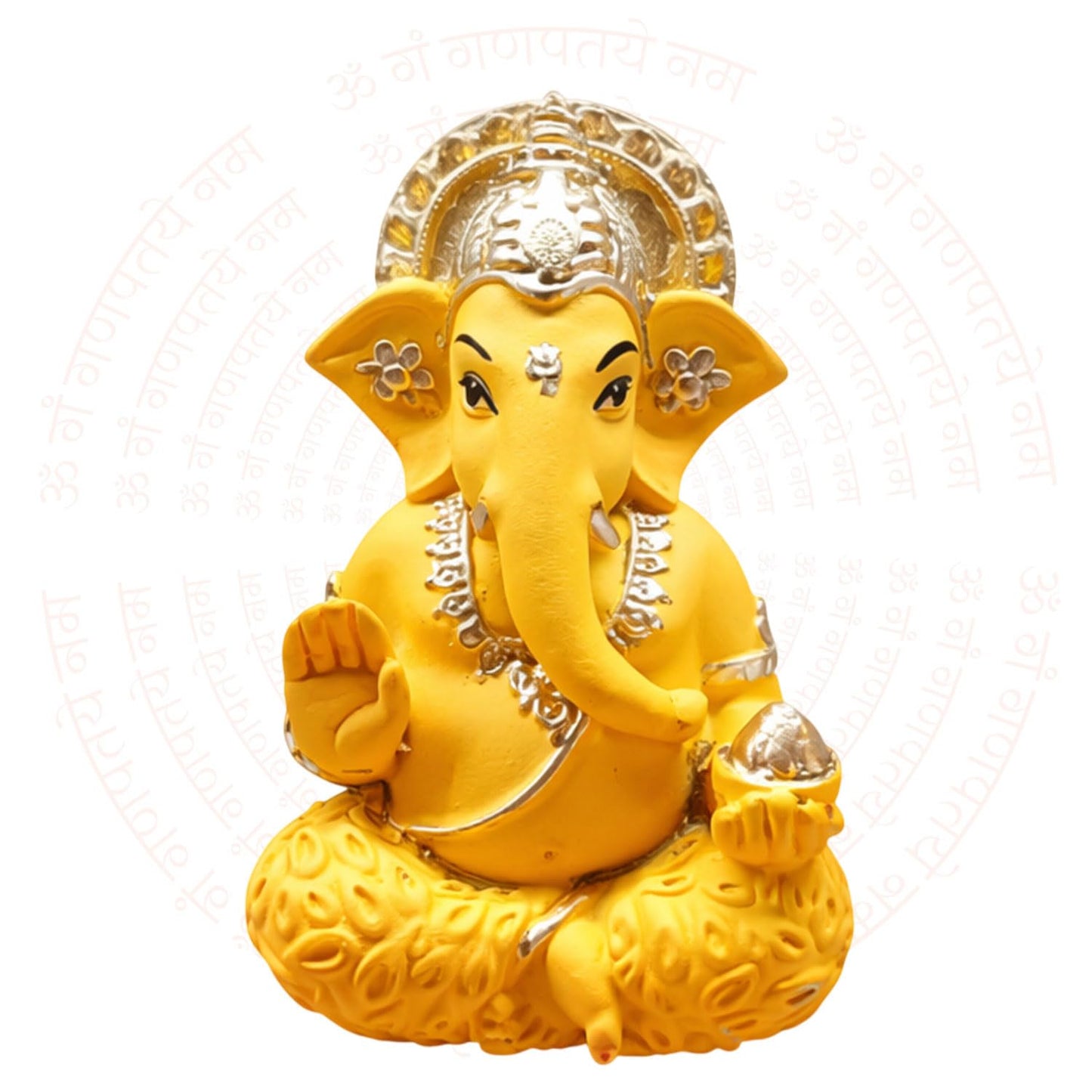 SIGNAMIO® Silver Hanuman Ji Idol Statue for Car Dashboard - Divine Bajrangbali Murti, Perfect Hindu God Gift Item and Home Puja Decoration Ideal Hanuman Murti as Car Dashboard Accessory