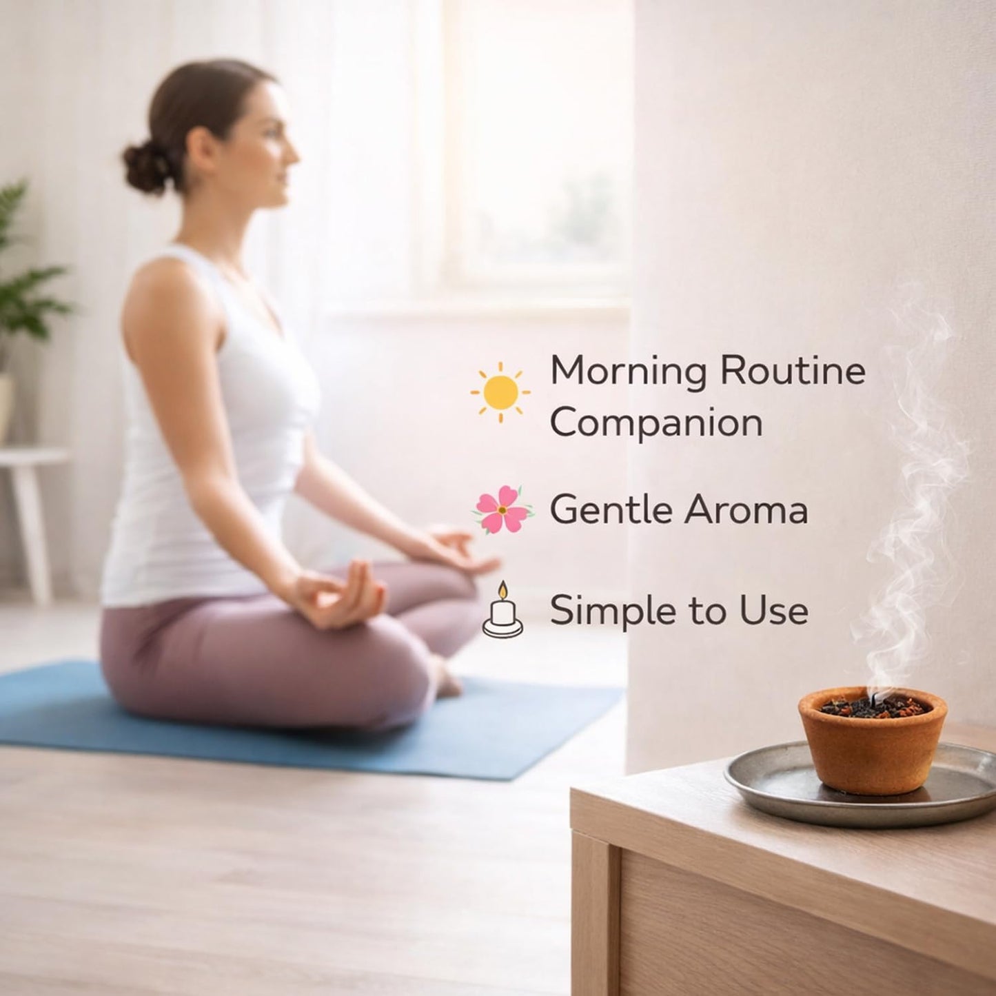Signamio Mini Sambrani Dhoop Cup Pack 5-60 Cup Dhoop with Loban, Guggal, Rose, Sandal, Mogra - Aromatic Dhoop Cup for Meditation and Relaxation - Traditional Fragrance