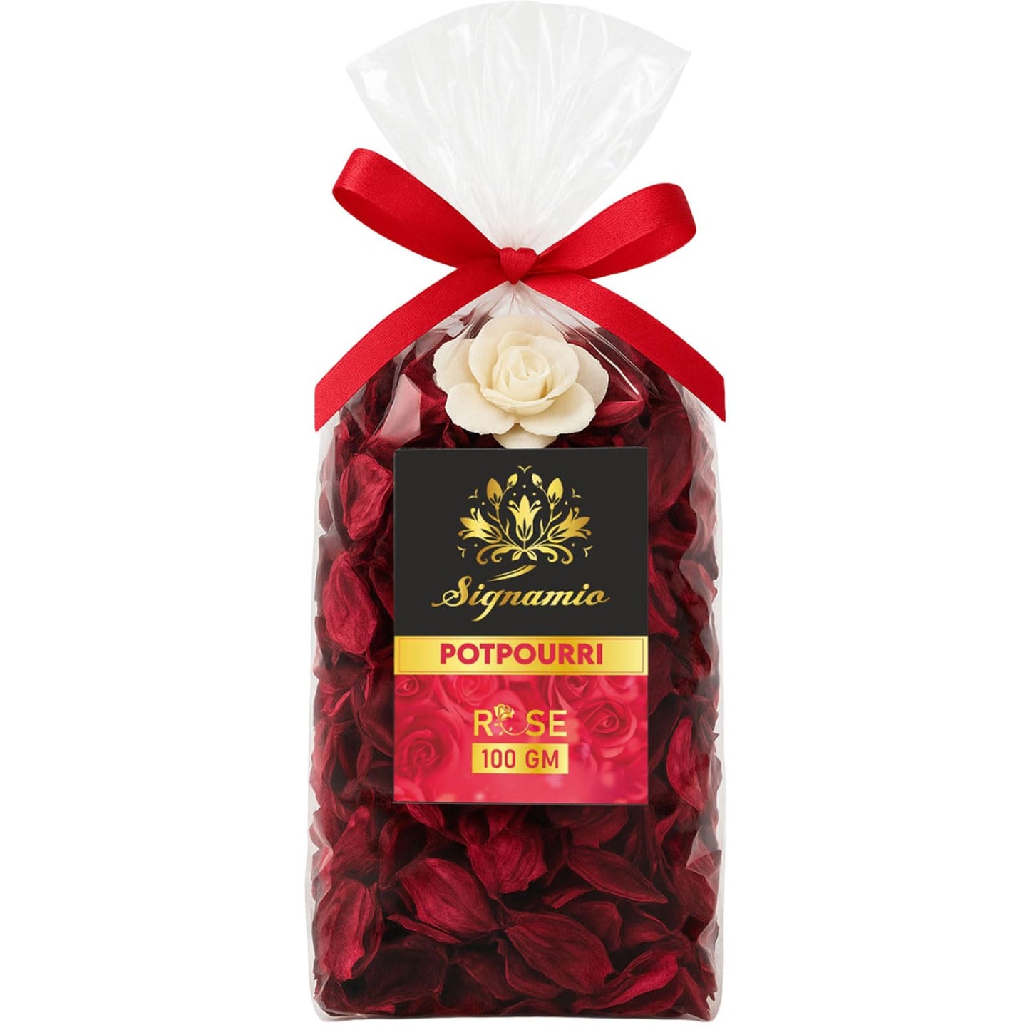 SIGNAMIO Potpourri Flowers - Dry Flowers for Decoration, Scented Dry Flower Mix for Home Decor, Natural Fragrance, Floral Arrangement, Aromatic Bowl Filler, Gift Basket Filler - Multi Flavour