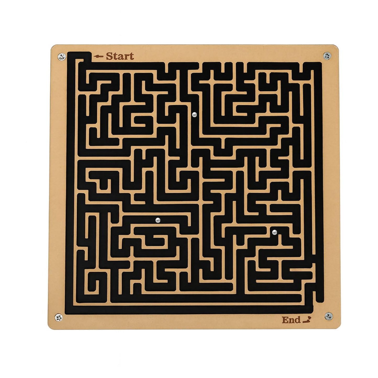 SIGNAMIO® Indoor Wooden Puzzle Game Hexagon Maze Ball - Engaging Mind Games for Kids & Adults, Perfect Brain Teaser & Time Pass Activity, Ideal Wooden Board Game for All Ages