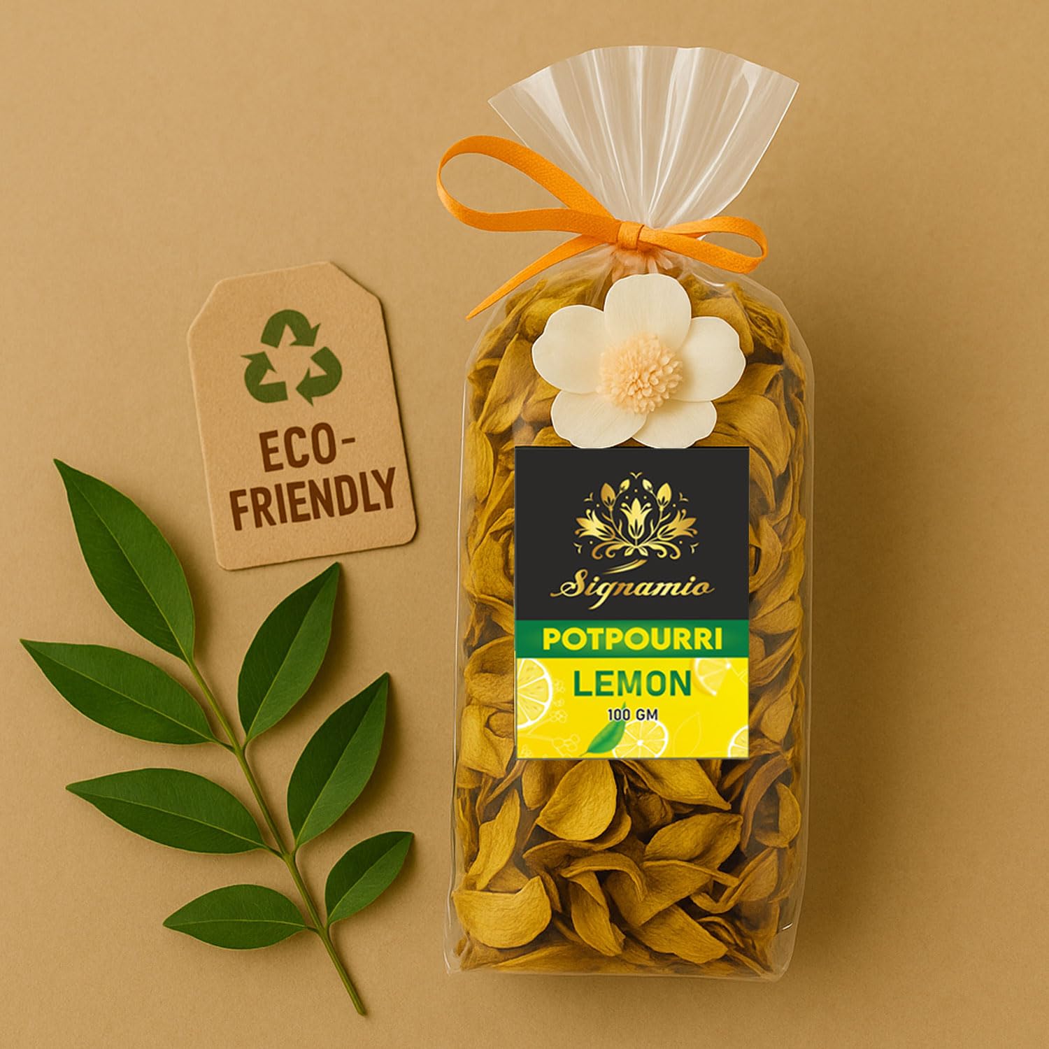SIGNAMIO Potpourri Flowers - Dry Flowers for Decoration, Scented Dry Flower Mix for Home Decor, Natural Fragrance, Floral Arrangement, Aromatic Bowl Filler, Gift Basket Filler - Multi Flavour
