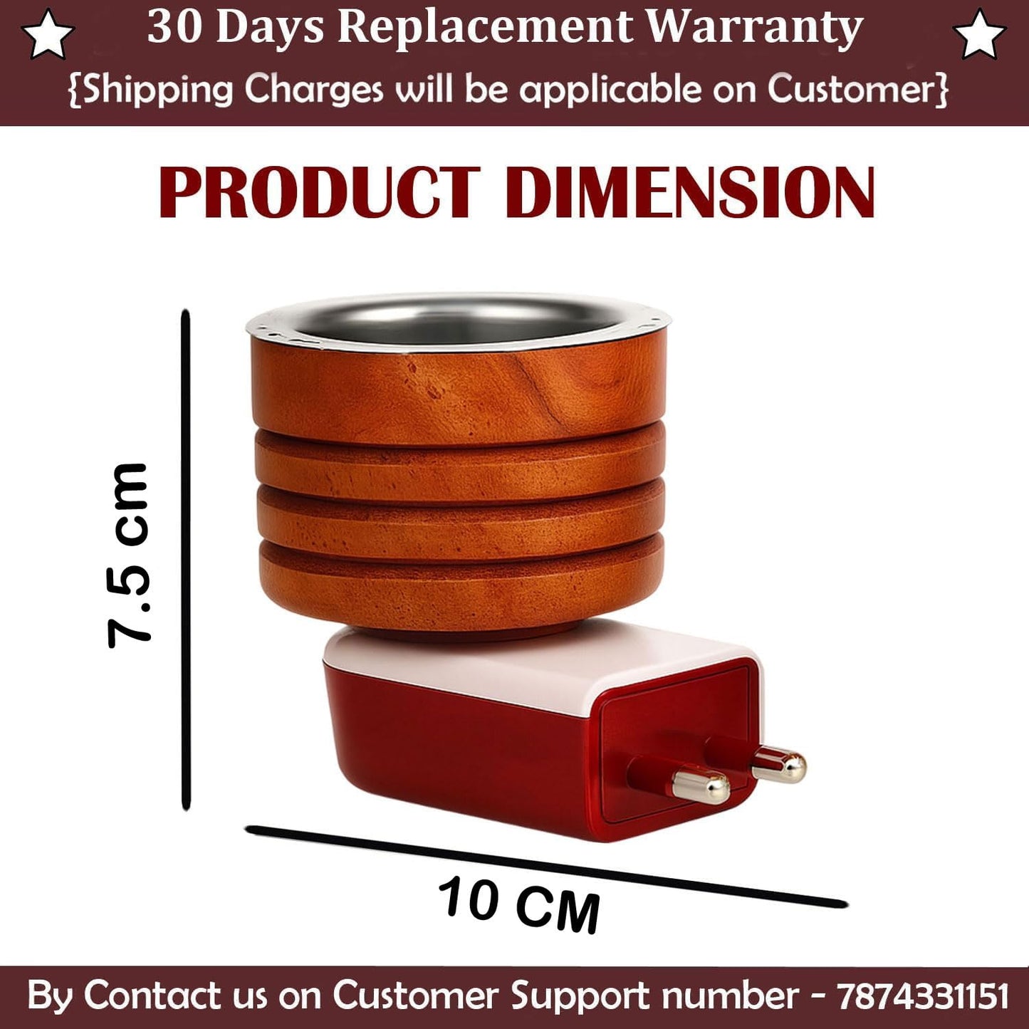 SIGNAMIO® 250gm Bhimseni Camphor with Wooden Kapoor Kapur Dani Karpuram Bakhoor Oud Aroma Oil Diffuser Incense Dhoop Burner Electrical Stand Machine for Home Fragrance