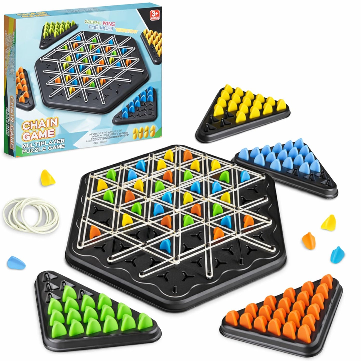 SIGNAMIO® Indoor Wooden Puzzle Game Hexagon Maze Ball - Engaging Mind Games for Kids & Adults, Perfect Brain Teaser & Time Pass Activity, Ideal Wooden Board Game for All Ages