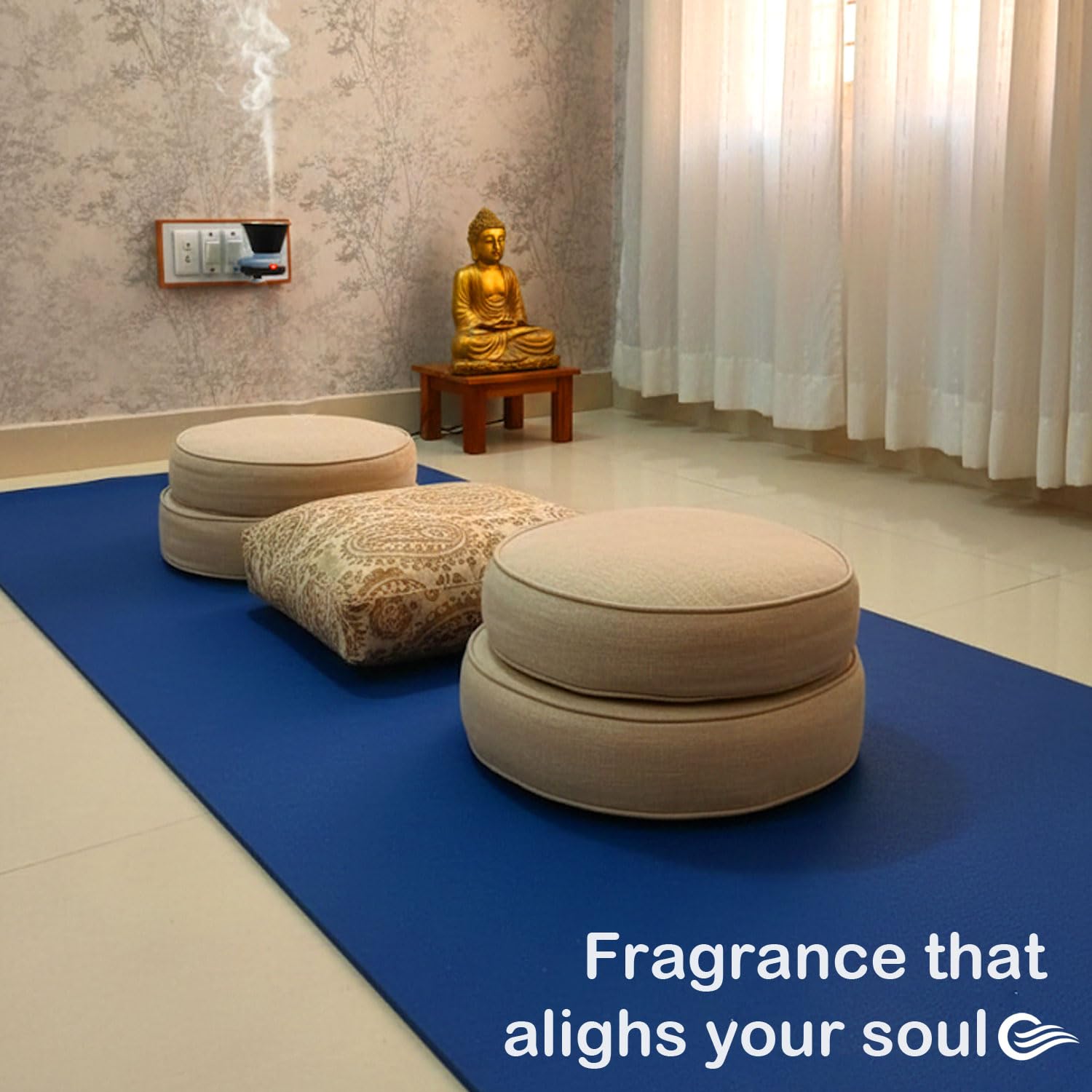 Signamio 2 Pcs Set of Home Fragrance Camphor Diffuser Burner Kapoor Dani Electrical, Aroma Oil Diffuser for Home