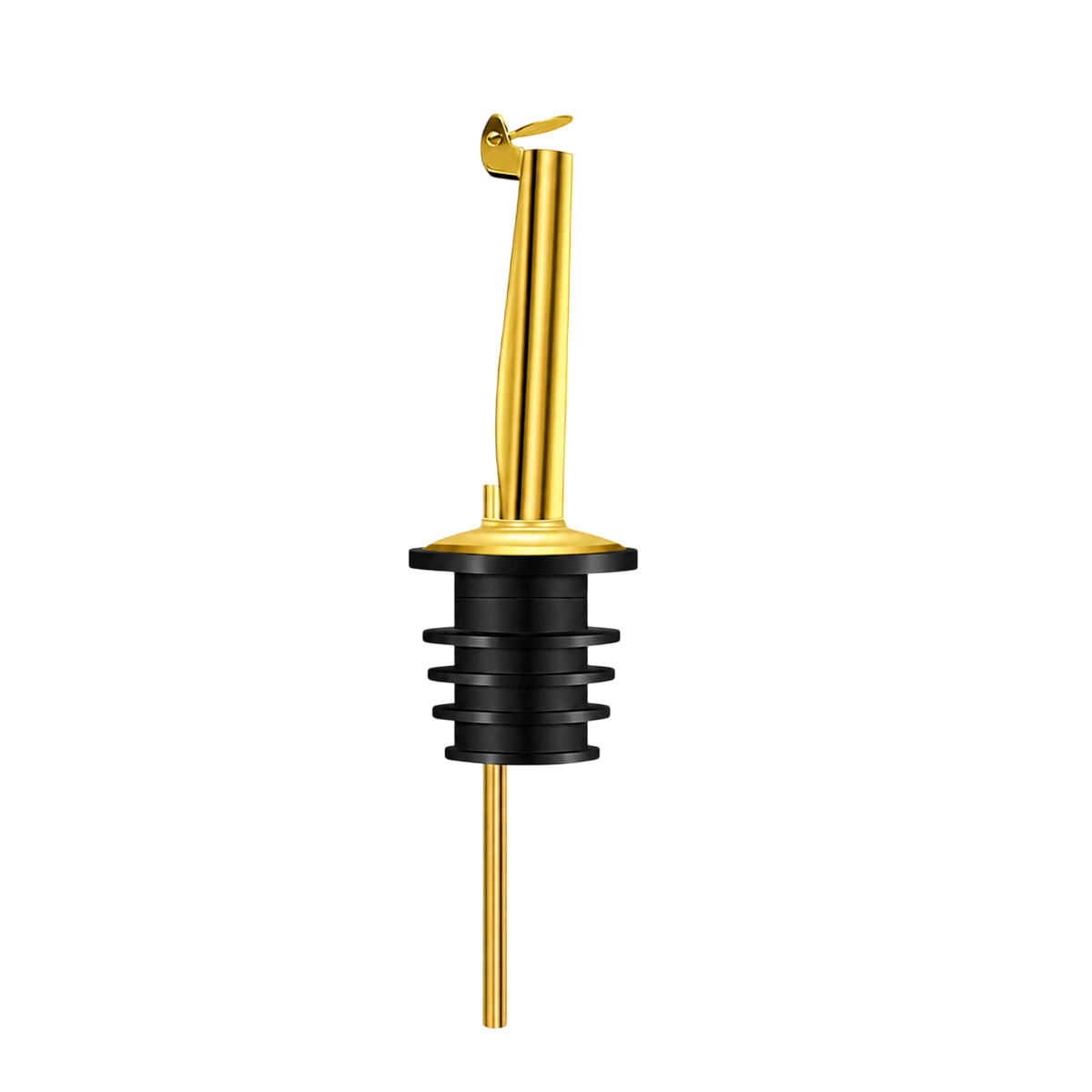 SIGNAMIO Wine Oil Pourer Dispenser Set, Golden Stainless Steel, 4 PCS