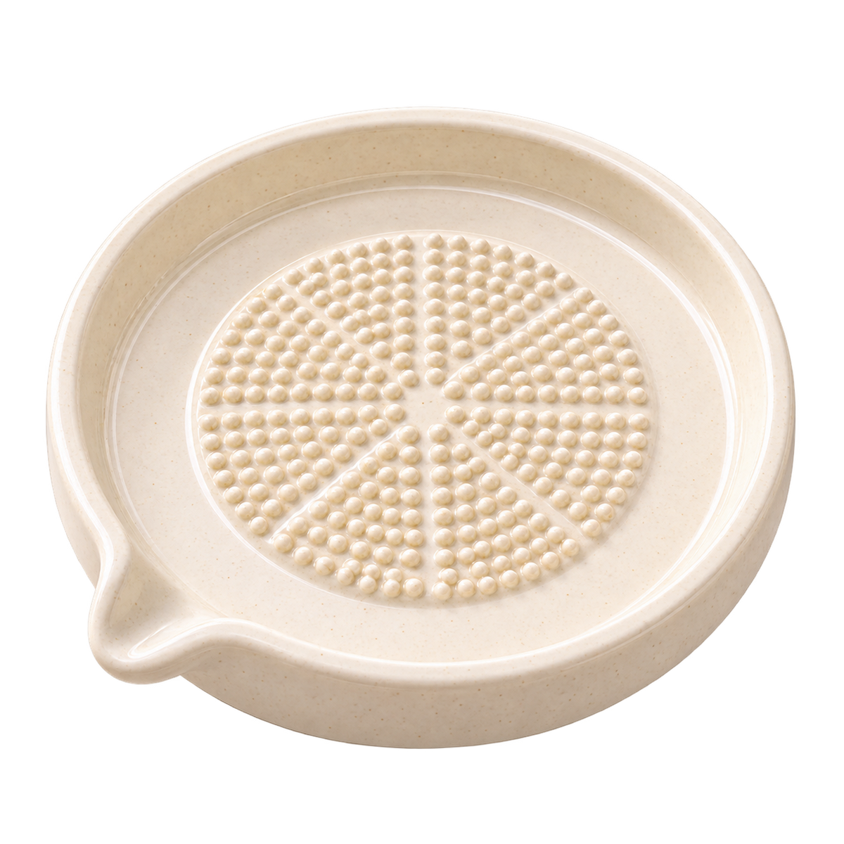 Signamio Ceramic Garlic Crusher and Grater Plate, Manual Ginger Grinder