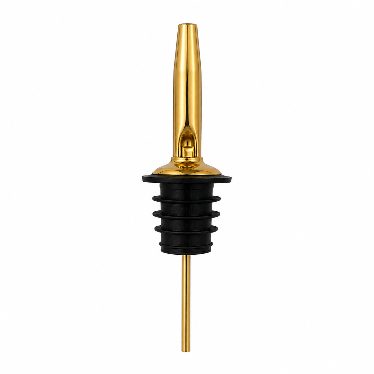 SIGNAMIO Wine Oil Pourer Dispenser Set with Cap Golden - 4 PCS